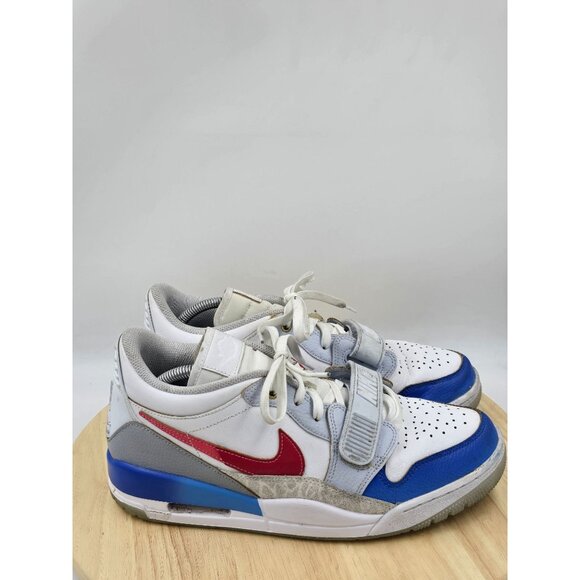 NIKE AIR JORDAN LEGACY 312 LOW WHITE-UNIVERSITY Mens Baketball Shoes Sz 10 main image 5